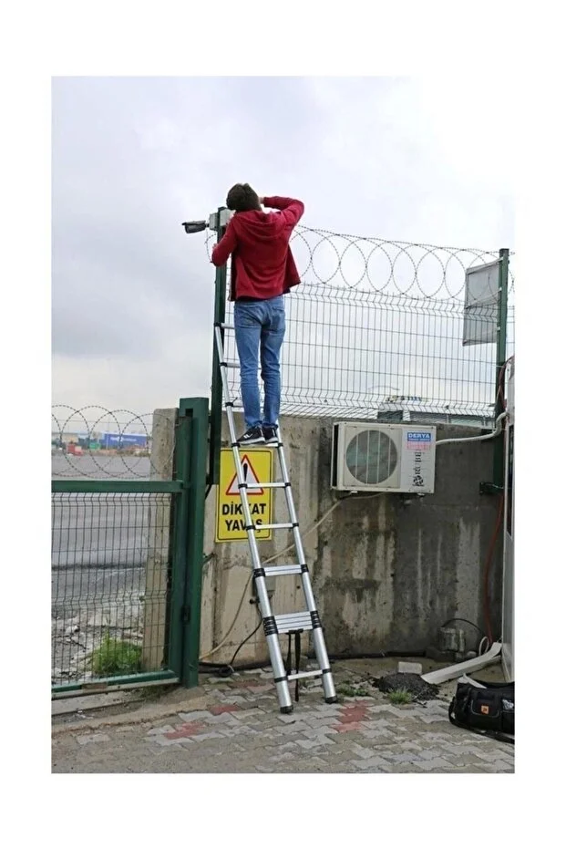 10 Basamaklı Teleskopik Uzayan Merdiven 2,9 Metre